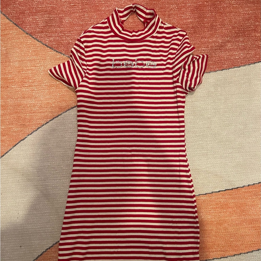 Bebe striped dress